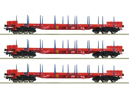 3-dílná sada kůlový vůz ÖBB / H0 / ROCO 6600219