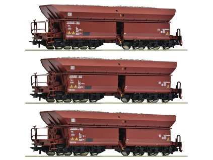 3-dílná sada 1: Výsypný vůz DB / H0 / ROCO 77030