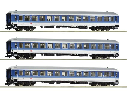 3-dílná sada 2: Osobní vůz "IR 461" DB-AG / H0 / ROCO 6200209