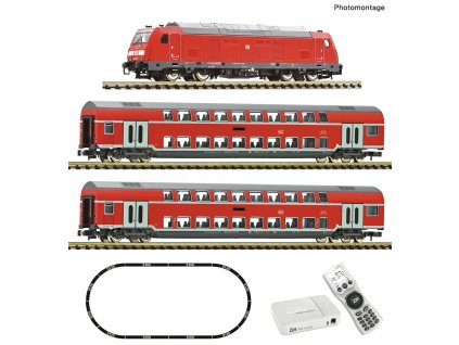 Z21 START nextGen Digital Set: Dieselová lokomotiva BR 245 s osobním vlakem, DB AG / N / FLEISCHMANN 5170006