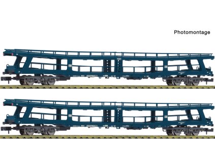 2-dílná sada Vůz pro přepravu automobilů DDm DB / N / FLEISCHMANN 6260066