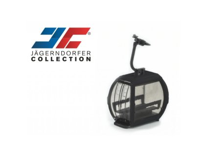 Gondola Omega V černá / H0 / Jaegerndorfer JC82103