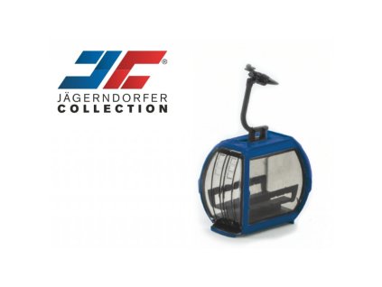 Gondola Omega V modrá / H0 / Jaegerndorfer JC82105