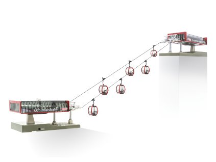 82498 Seilbahn D Line H0 kohlmaisbahn