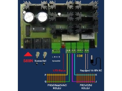 Centrála DCC CS2-4588N / STE 022