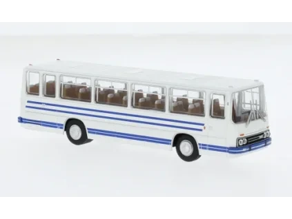 Ikarus 255.71 modrobílý 1972 / H0 / BREKINA 59657