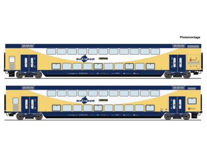 2 dilna sada dvoupatrovy vuz metronom