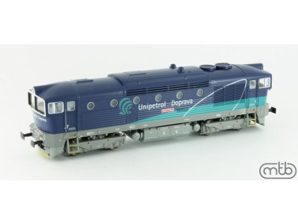 diesel elektricka lokomotiva rady 753 7 unipetrol mtb 753715