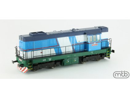 diesel elektricka lokomotiva rady 743 mtb 743002