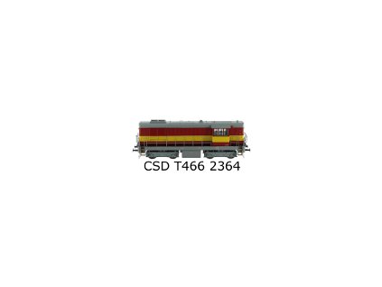 diesel elektricka lokomotiva rady 742 mtb t466 2364 n