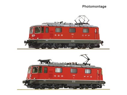 2 dilny set elektrickych lokomotiv re 4 4 ii sbb roco 7500127