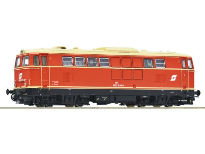 dieselova lokomotiva 2143 010 obb roco 70073