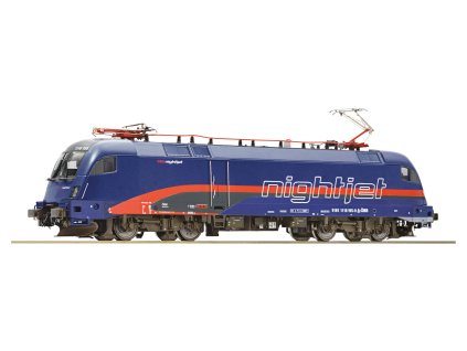 elektricka lokomotiva 1116 195 nightjet obb roco 70495