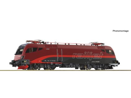 elektricka lokomotiva 1116 238 7 railjet obb roco 7500208