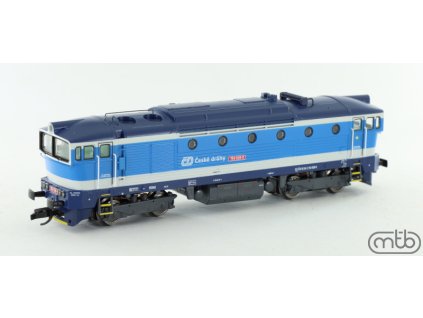 diesel elektricka lokomotiva rady 754 mtb 754 028 tt