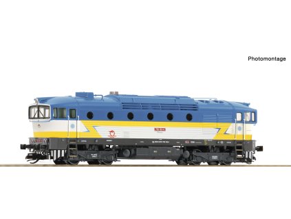 Dieselová lokomotiva 750 183-6 ZSSK / ROCO 7380028