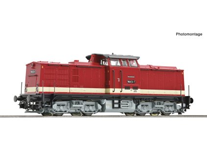 Dieselová lokomotiva 110 613-7 DR / TT / Roco 7380029