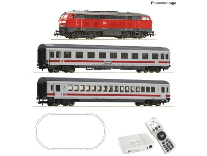 Z21 START nová generace digitální sada: Dieselová lokomotiva BR 218 (ROCO LINE) Multimouse / H0 / ROCO 5110013