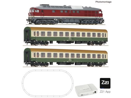 Z21 START nová generace digitální sada: Dieselová lokomotiva BR 132 (GEOLINE) Z21 APP / H0 / ROCO 5110018