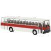 Ikarus 250 bílá/červená 1984 / H0 / BREKINA 59820