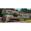 diesel elektricka lokomotiva rady 750 mtb 750096