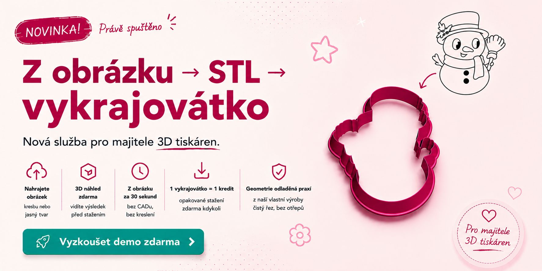 Generátor vykrajovátek