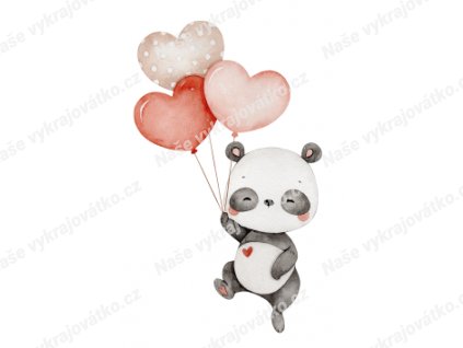 panda s balonky b