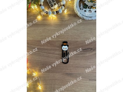 Sněhulák  Dekorativní sponka
