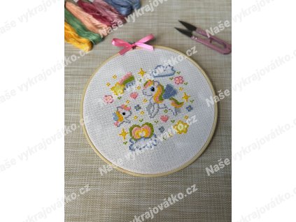 Unicorn - digitální produkt  Výšivka | Digitální produkt