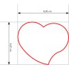 Srdce (Velikost 9 cm)