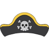 piratsky klobouk b