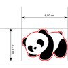 Panda (Velikost 7 cm)