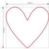 Srdce (Velikost 9 cm)