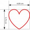 Srdce (Velikost 9 cm)
