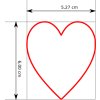 Srdce (Velikost 9 cm)