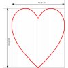 Srdce (Velikost 9 cm)