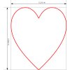 Srdce (Velikost 9 cm)