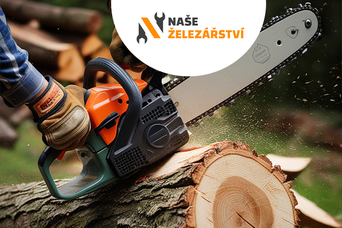 Bezpečné zacházení a skladování motorové pily v zimě