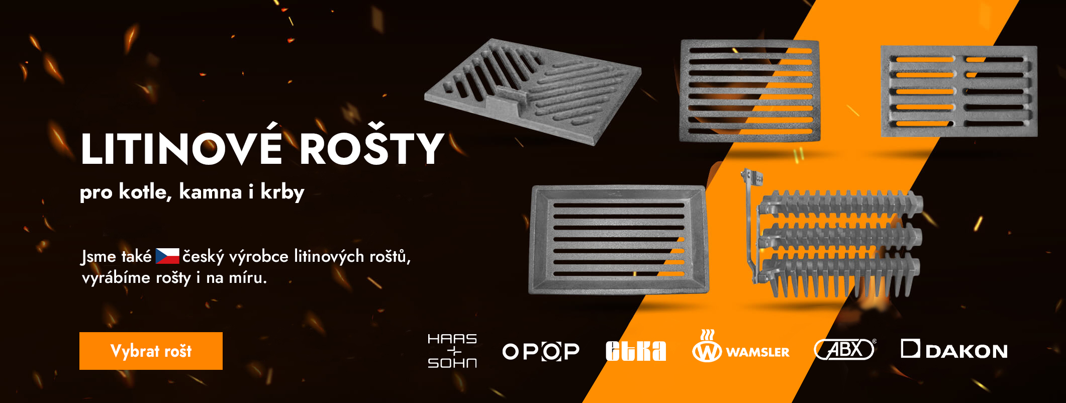 Litinové rošty
