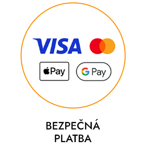 Bezpečná platba (Visa, Mastercard, Apple Pay, Google Pay)
