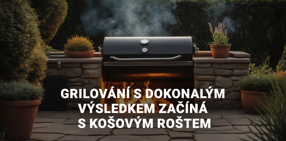 Rošt košový do zahradních krbů a grilů 222 x 483 mm