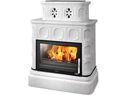 ABX KARELIE P OX kachlová kamna 5-12kW, perle