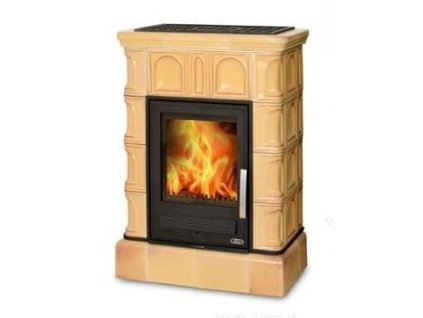 ABX BRITANIA EXKLUSIVE kachlová kamna 3,5-9kW, tabakbraun