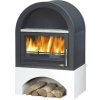 ABX GRUNT I. krbová kamna 10-22kW, s výměníkem, černá