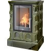 ABX BRITANIA EXKLUSIVE kachlová kamna 3,5-9kW, zelená
