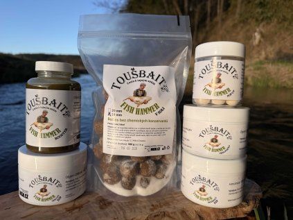 Fish Hammer Zvýhodněný Set Test 24mm  boilies Fish Hammer 24mm | TEST zvýhodněný set