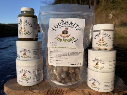 Fish Hammer Zvýhodněný Set Start 20mm  boilies Fish Hammer 20mm | START zvýhodněný set