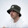 Klobouk Make It Happen Badge Reversible Bucket Hat Black / Green  Stylový a praktický klobouk s dvěma barevnými stranami pro více možností nošení