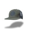 Kšiltovka Make It Happen Carp Logo Trucker Cap Green  Prodyšná síťovina, vyšívané carp logo, nastavitelné snapback zapínání