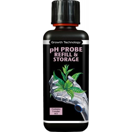 Growth Technology - pH Probe refill storage 300 ml KCL